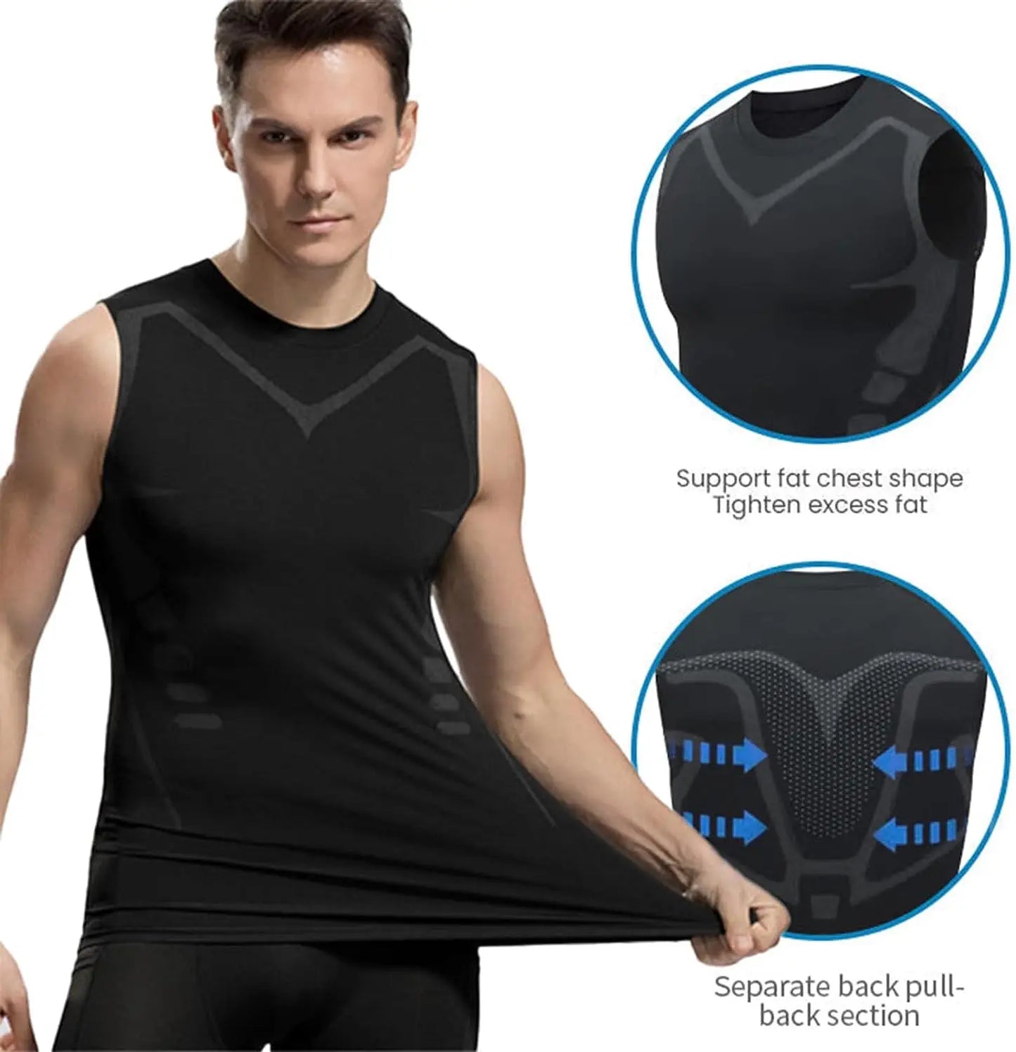 New Tech Ionic Shaping Sleeveless Shirt