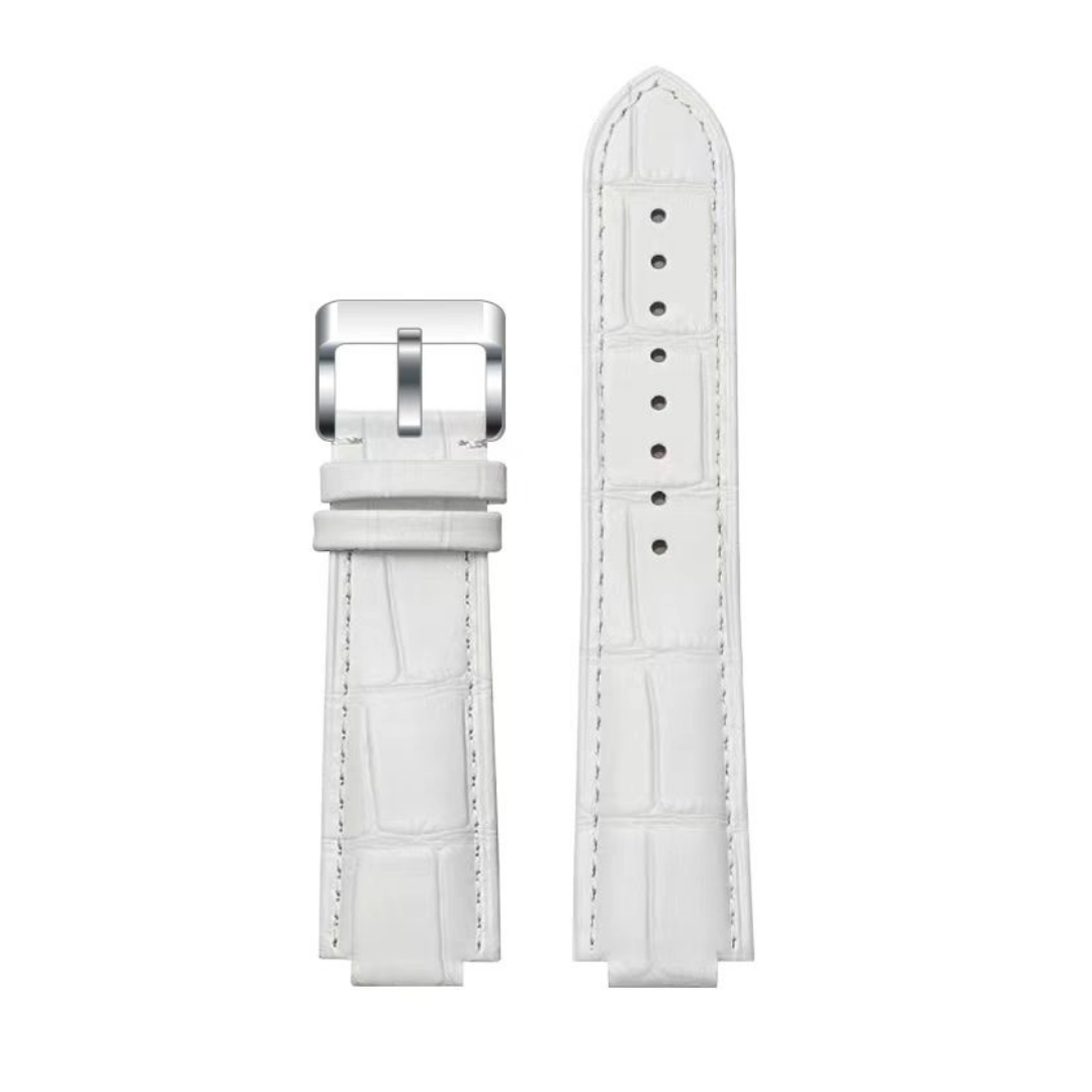 White Leather Strap - Legoss Watches