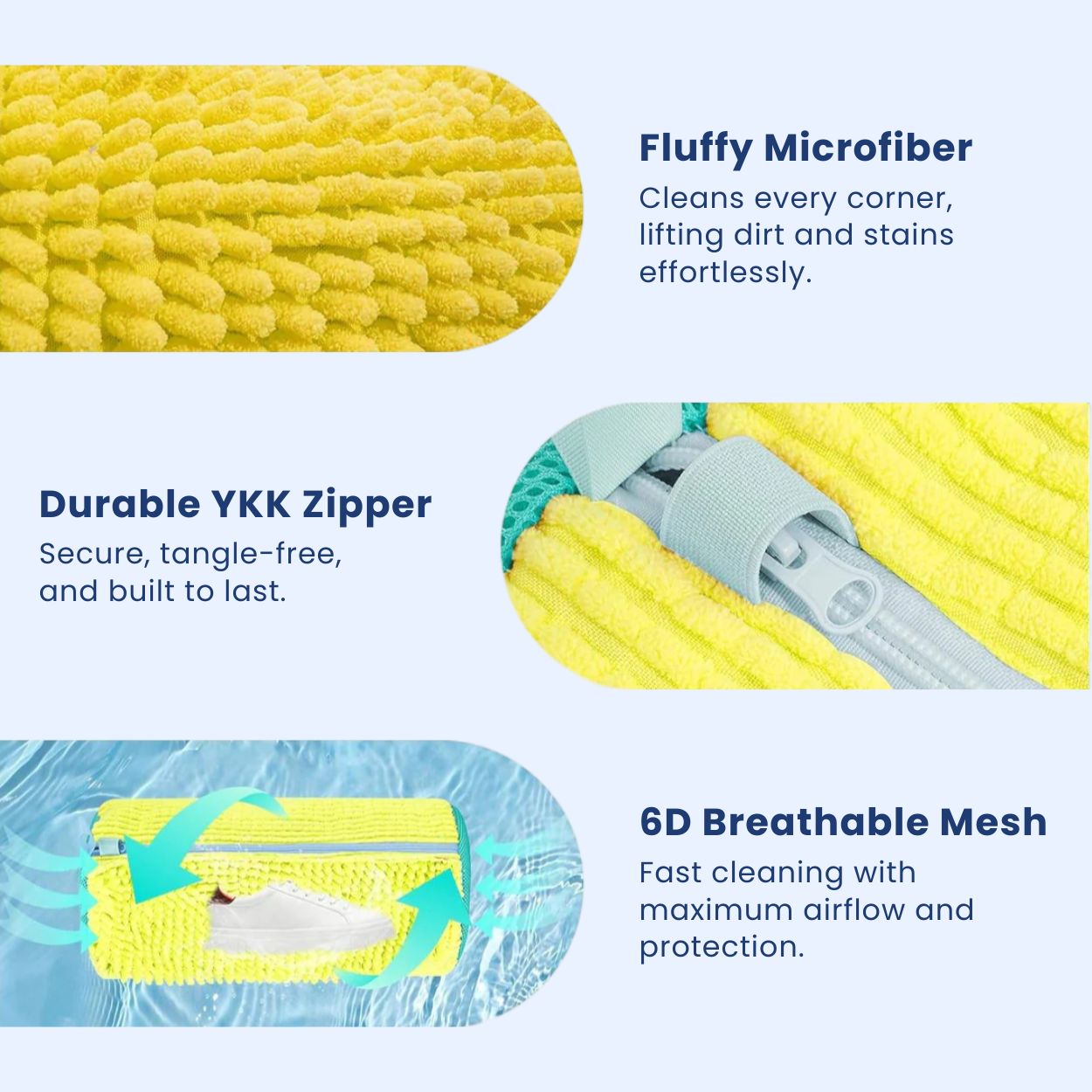 FreshSteps™ Washing Machine Reusable Sneaker Cleaning Bag