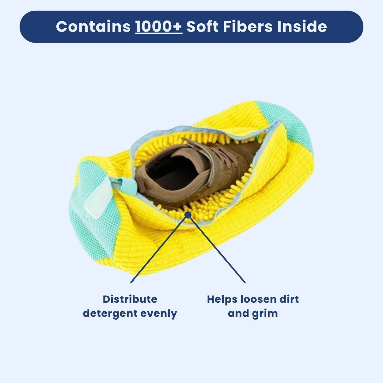 FreshSteps™ Washing Machine Reusable Sneaker Cleaning Bag