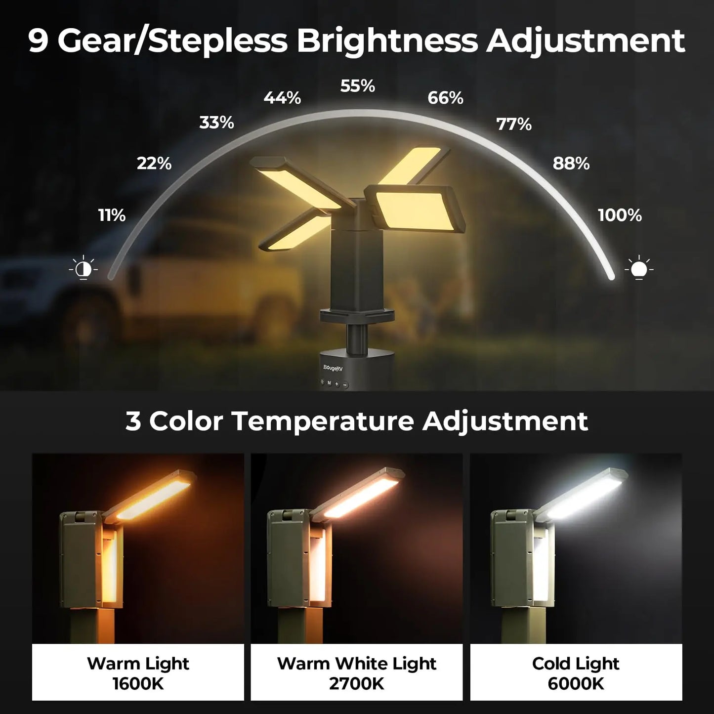 Telescopic Camping Light – The Ultimate Outdoor Lighting Solution!