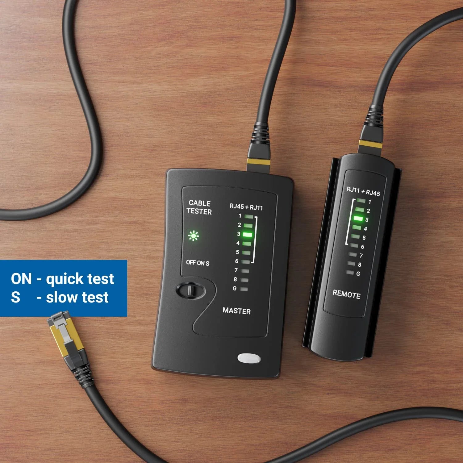 NetCheck Pro Ethernet Cable Tester