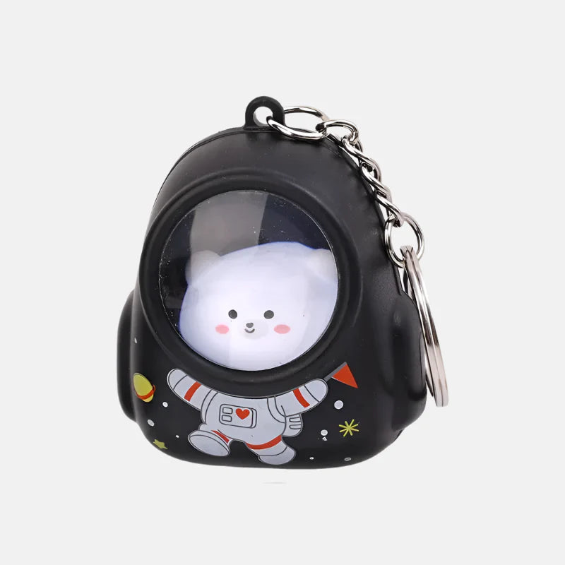 Cute Cat Mini Keychain Flashlight – Light Up Your Day with Adorable Charm!
