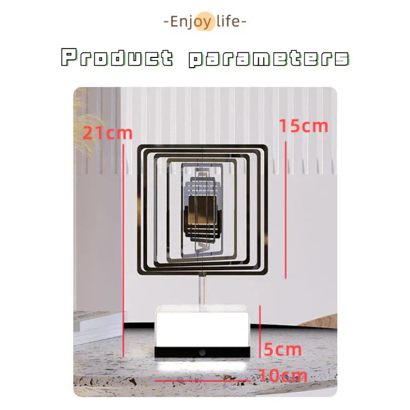 AuroSphere™ 3D Rotating Atmosphere Lamp