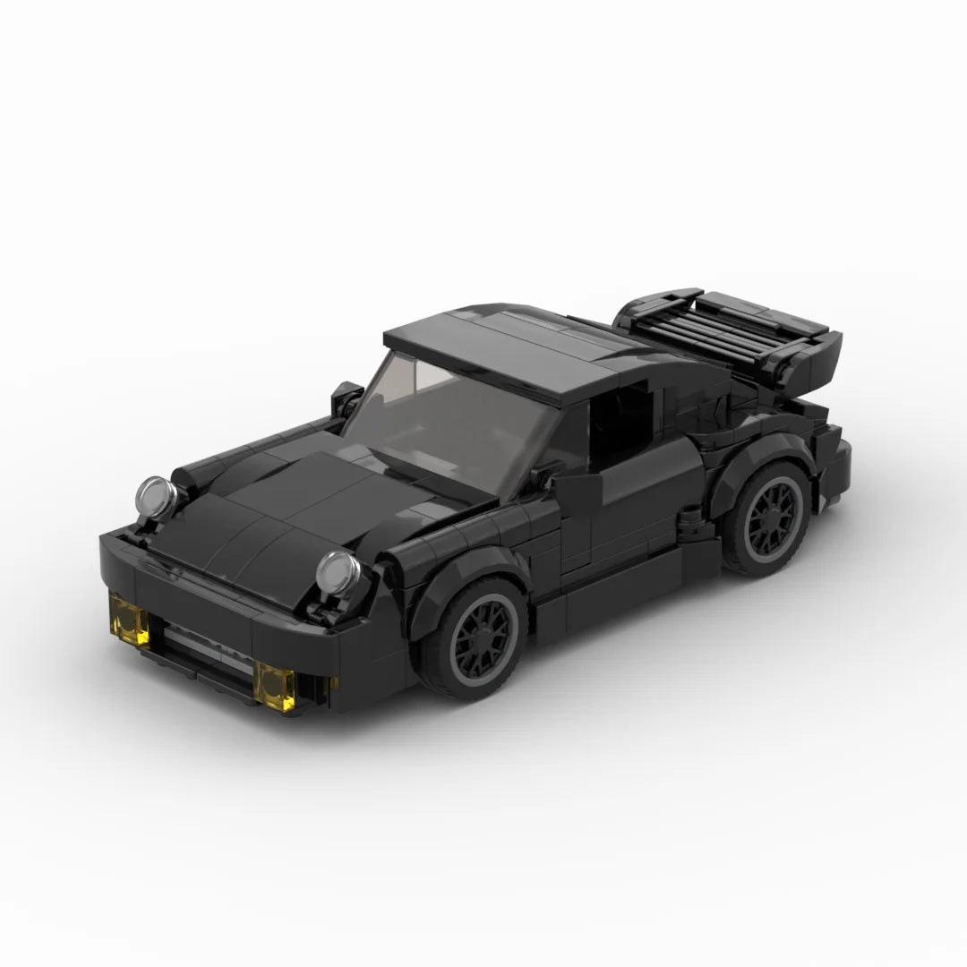 MOC-Black Bird (930) Turbo Racing Sports Car