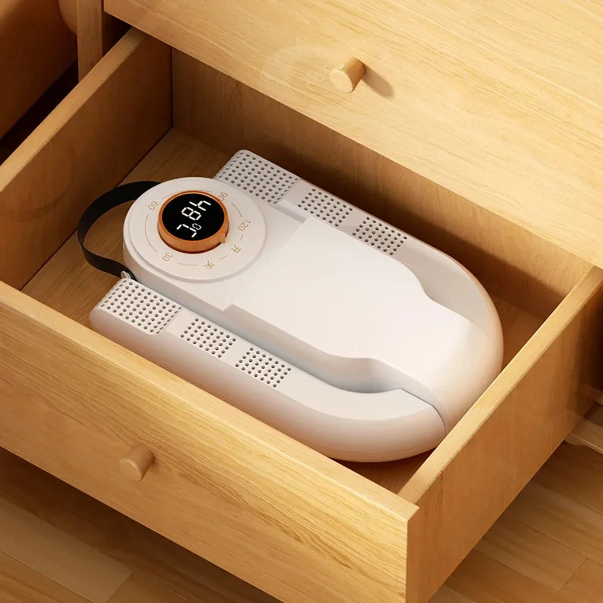 Adjustable Quick-Dry Odor Removal Portable Shoe Dryer – Keep Your Shoes Fresh & Dry!