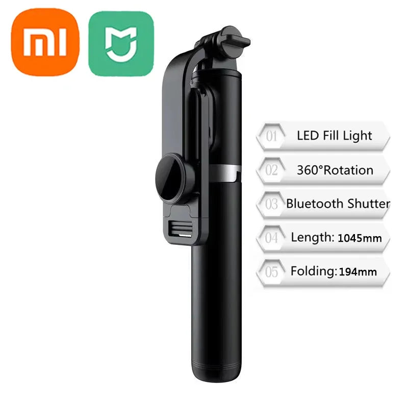 Xiaomi Selfie Stick with LED Fill Light & Remote Shutter