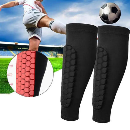 Honeycomb Soccer Shin Guards – Maximum Protection, Ultimate Comfort!