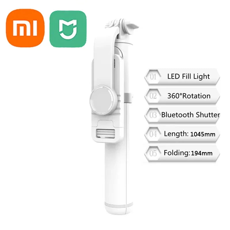 Xiaomi Selfie Stick with LED Fill Light & Remote Shutter