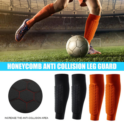 Honeycomb Soccer Shin Guards – Maximum Protection, Ultimate Comfort!