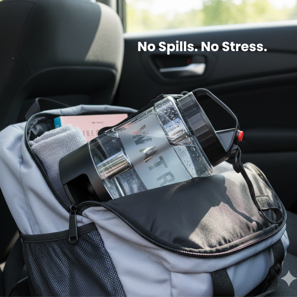 Portable Dog Water Bottle With Bowl