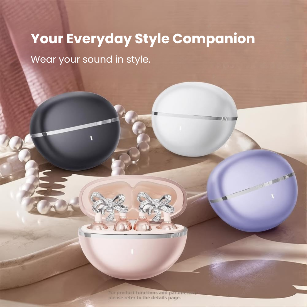 Rhinestone Wireless Bluetooth Headset