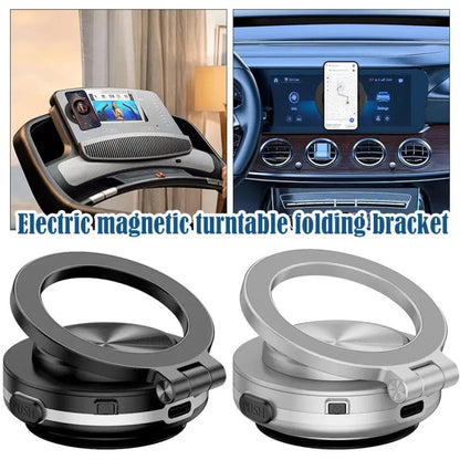 360° Rotating Electric Suction Magnetic Car Phone Holder – Ultimate Hands-Free Convenience!