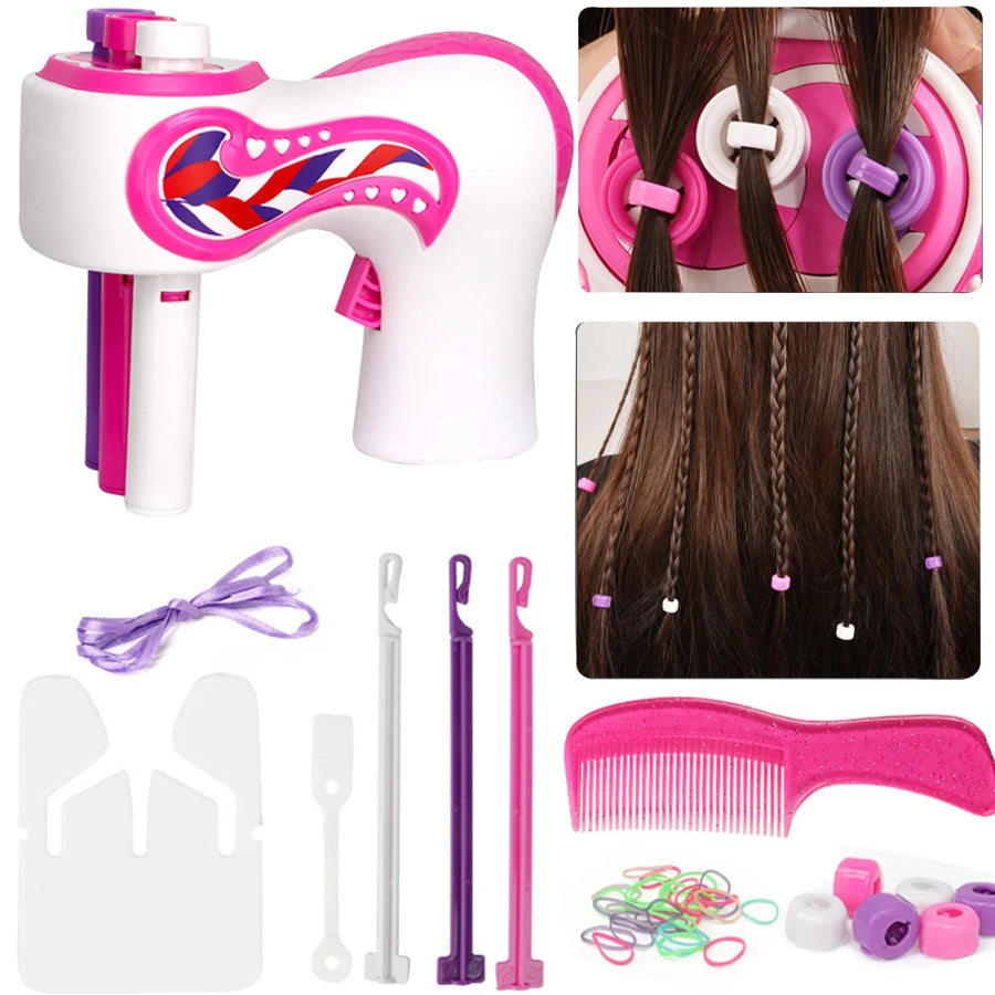 Automatic Hair Twister Braider Styling Tool – Effortless Braids in Seconds!