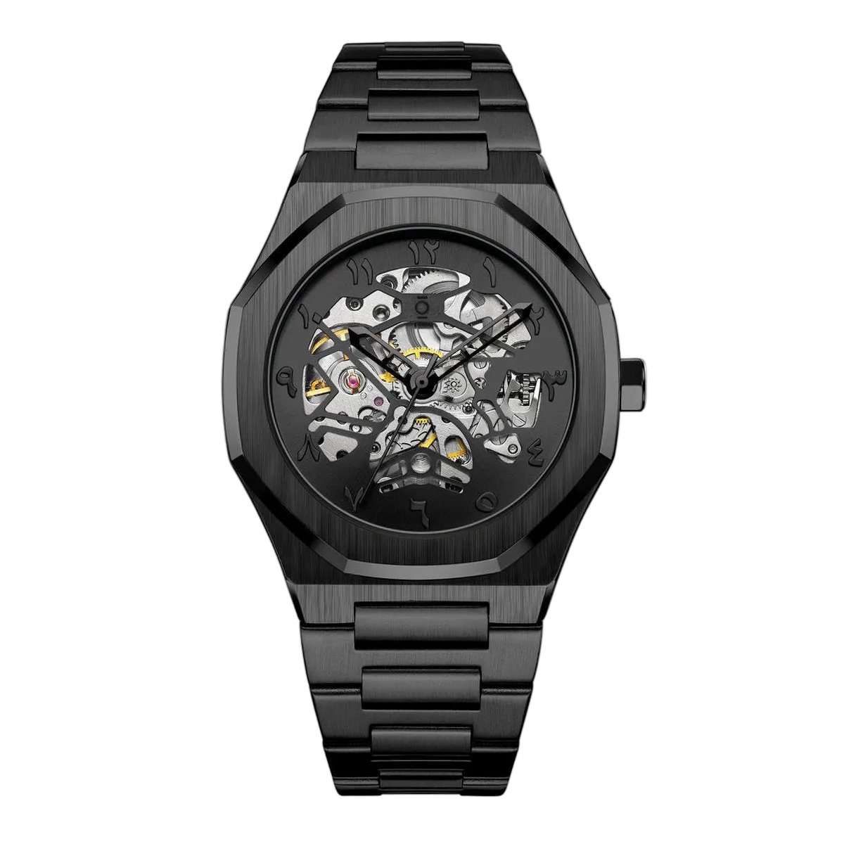 HOURAN V550 – Skeleton Automatic Movement Watch