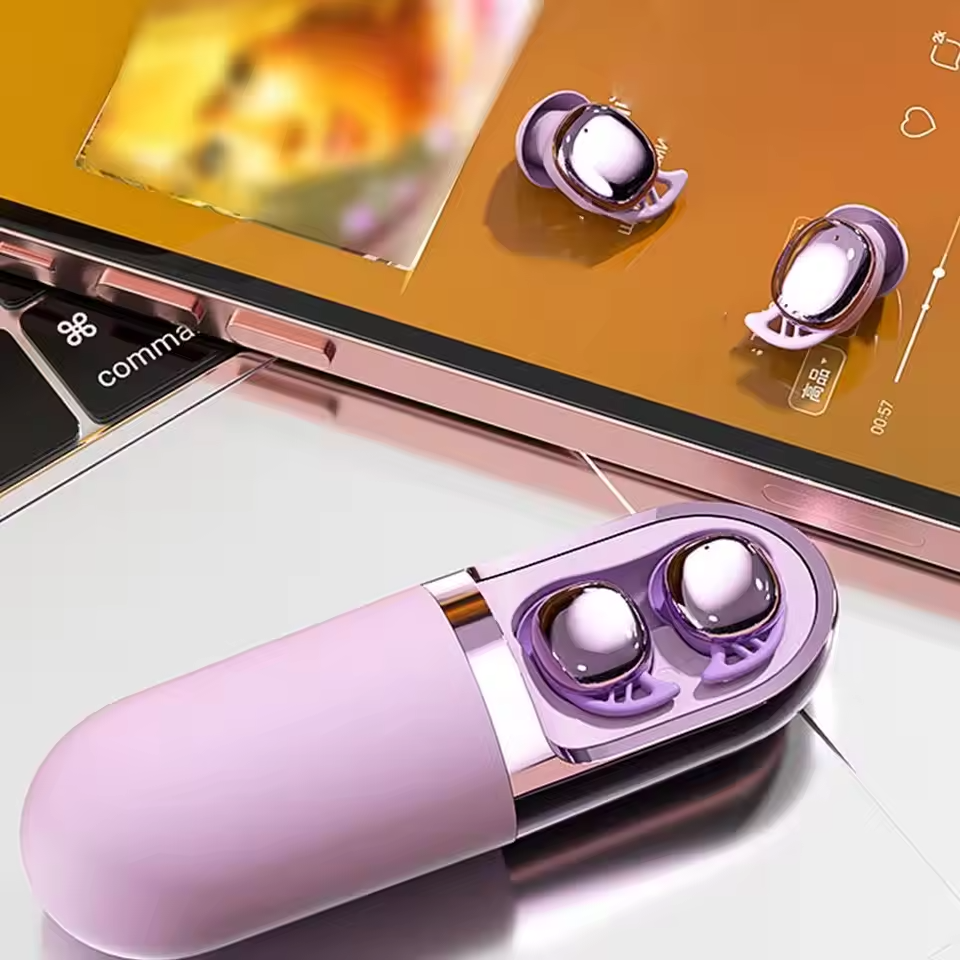 Vibration Massage Bluetooth Earphones
