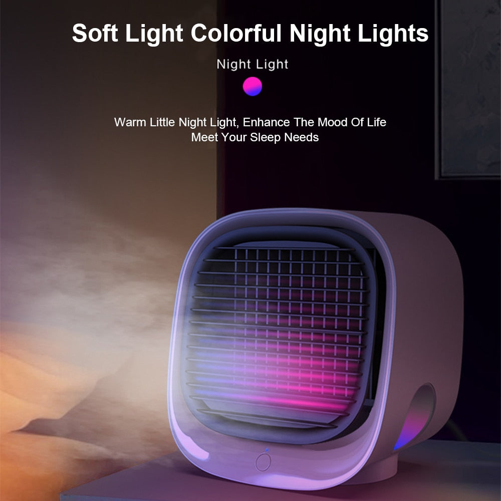 Air Conditioner Humidifier Purifier Portable
