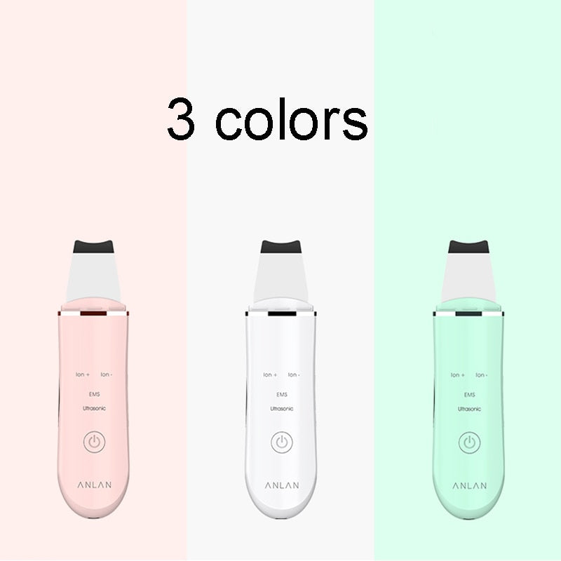 Ultrasonic Skin Scrubber Deep Face Cleaning