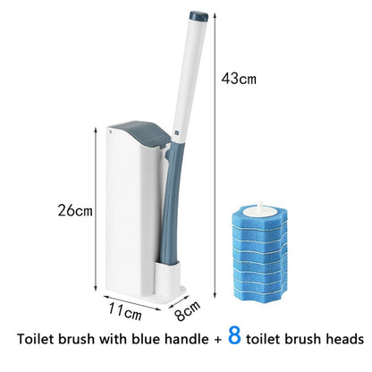 Replaceable Disposable Pad Toilet Wand