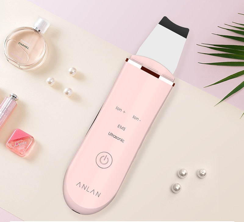Ultrasonic Skin Scrubber Deep Face Cleaning