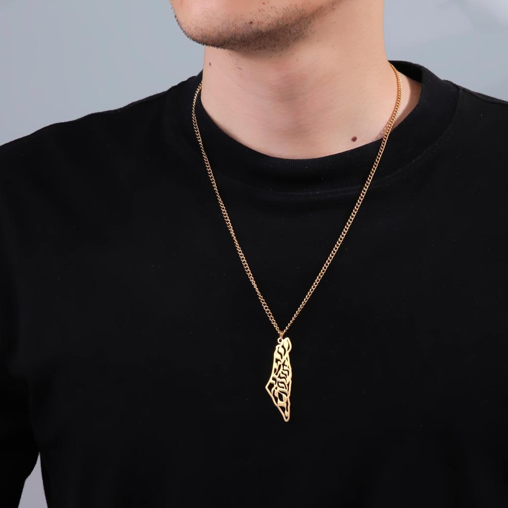 Myshape Palestine Map Pendant - LEGOSS