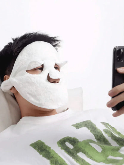 Reusable Cotton Facial Steaming Towel – Warm Compressed Mask